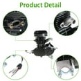 Genrics 2-Stroke Black 100cc Bicycle Motor Kit Bike Motorized Petrol Gas Engine Set