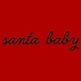 thumbnail image 2 of Junior's Lost Gods Santa Baby Graphic Tee Red Large, 2 of 3