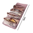 thumbnail image 2 of Roll Up Detachable Toiletry Hanging Travel Make up Organizer Bags Folding Cosmetic Travel Bags, 2 of 5