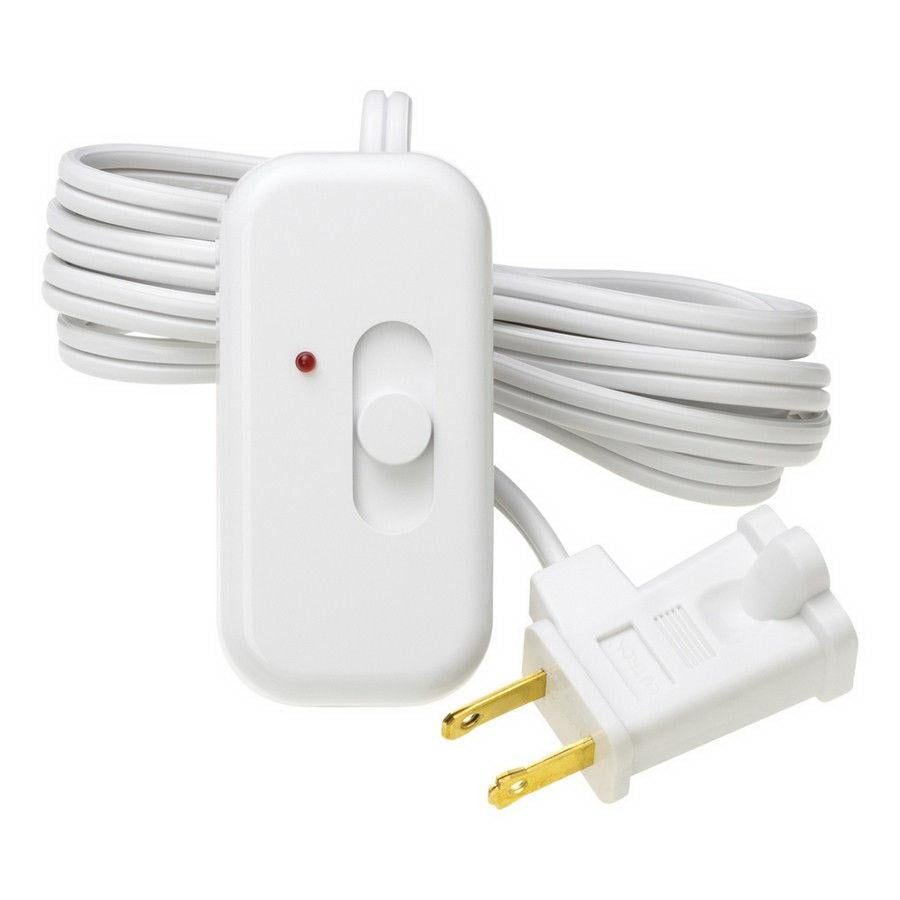 Lutron Credenza Lamp Dimmer, 120 V, 300 W, 1 P, White by Lutron Electronics Inc