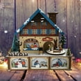 thumbnail image 4 of Handmade Wood Music Box Chrsitmas Music Box Vintage Music Box For Home Decoration Wedding Birthday Anniversary Present, 4 of 11