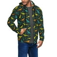 thumbnail image 3 of Zip Up Hoodies for Men - colorful Dinosaur print A Long Sleeve Comfrt Men'S Fashion Hoodies & Sweatshirts, Jackets for Men Hoodies Pullover Clothing Clothes with Pouch, 3 of 5
