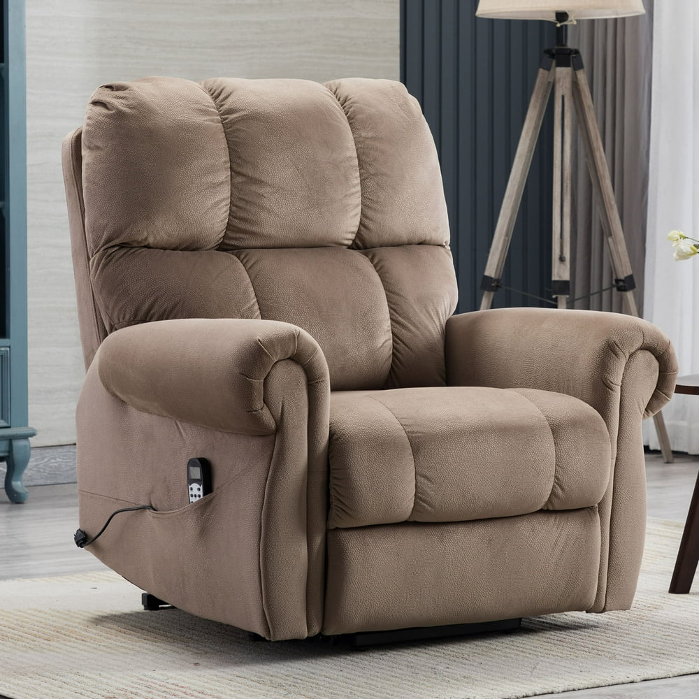 Electric lift recliner with heat therapy and massage, suitable for the