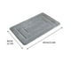 thumbnail image 3 of Fiudx Juego de Alfombrillas de Baño de Microfibra Suave, Lujosas Alfombras de Baño, Ultraabsorbentes y Antideslizantes, Lavables a Máquina, Ideales para Bañera, Ducha y Lavabo, Regalo de Decoración p, 3 of 3