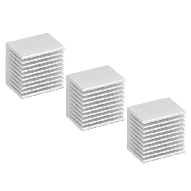 Aletas de refrigeración fácil de instalar tamaño compacto disipador térmico de aluminio de alta eficiencia de 8 piezas para electrónica para módulo de potencia ANGGREK Otros