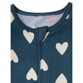 thumbnail image 2 of Modern Moments by Gerber Baby & Toddler Neutral Valentine´s Day Super Soft One-Piece Pajama, Sizes 0/3M-5T, 2 of 7