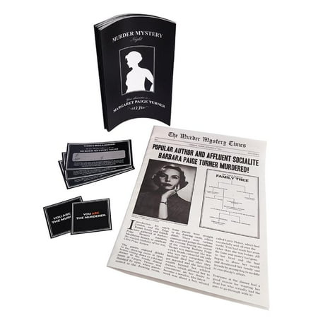 Lagoon Games Complete Murder Mystery Night New