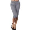 thumbnail image 7 of Dealovy Capri Leggings for Women Elastic Mid Waist Stretchy Crop Pants Skinny Casual Summer Business Capris, 7 of 7