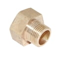 thumbnail image 6 of TISHITA 5x Brass Hose Coupling Coupling Quick Coupling 1/2 '' 1/4 '' 3/8 Inch Male Thread 5 Pcs, 6 of 7