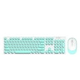 thumbnail image 2 of Mouse T-WOLF TF770 2.4G Wireless Keyboard Mouse Combo  Punk Round Keycap Comfortable Mute Typing Wide Compatibility Blue, 2 of 7