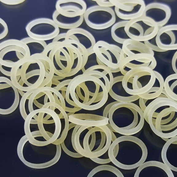 100x Orthodontic Rubber Bands Braces Stretch Elastic Oral Mouth Teeth 3.5oz 1/4"