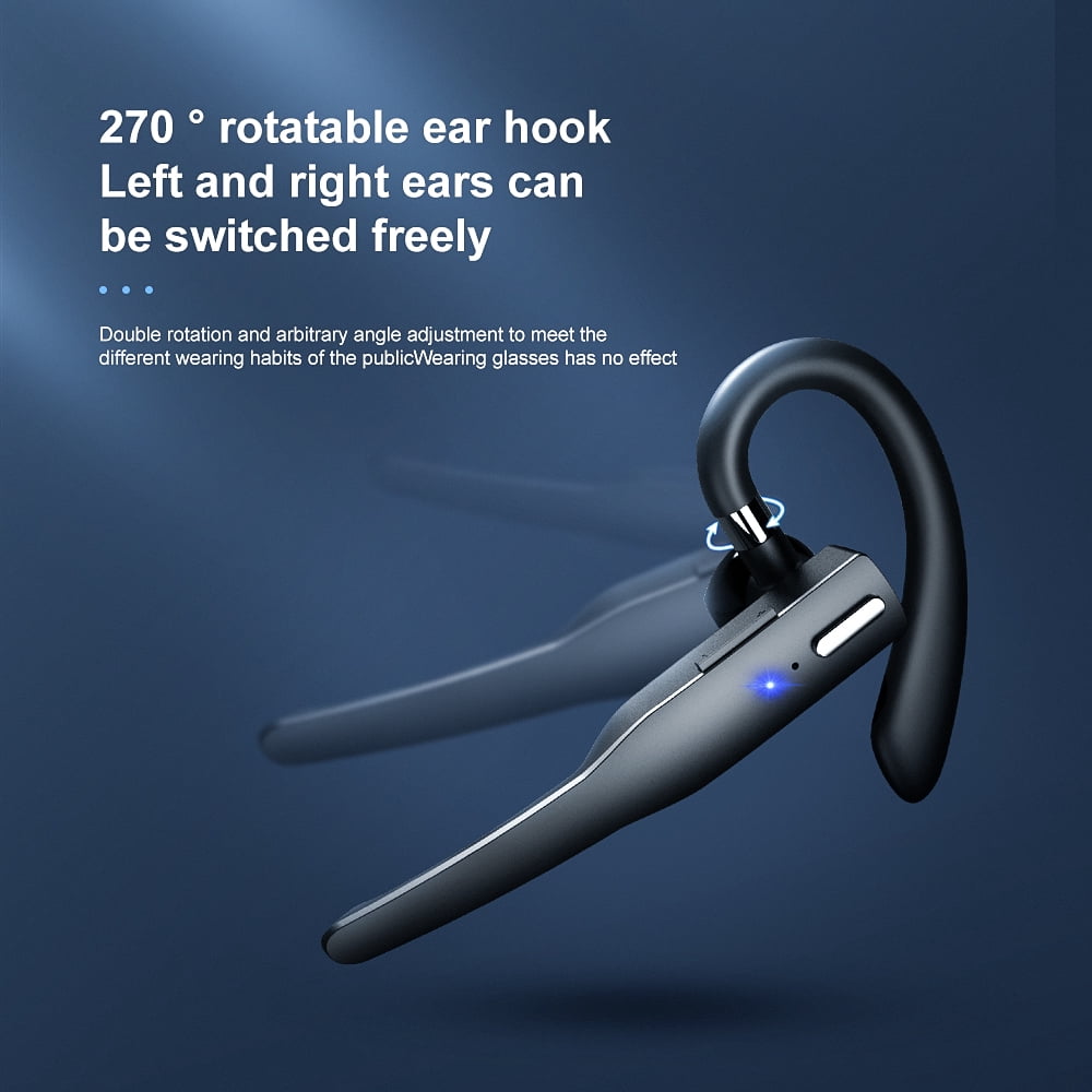 K525 Wireless Earpiece for Cellphone, Bluetooth 5.1 Headset Wireless Headphone with Charging Case, Mic for Office Driving, Hands-Free Earphones Compatible with iPhone, Samsung Etc