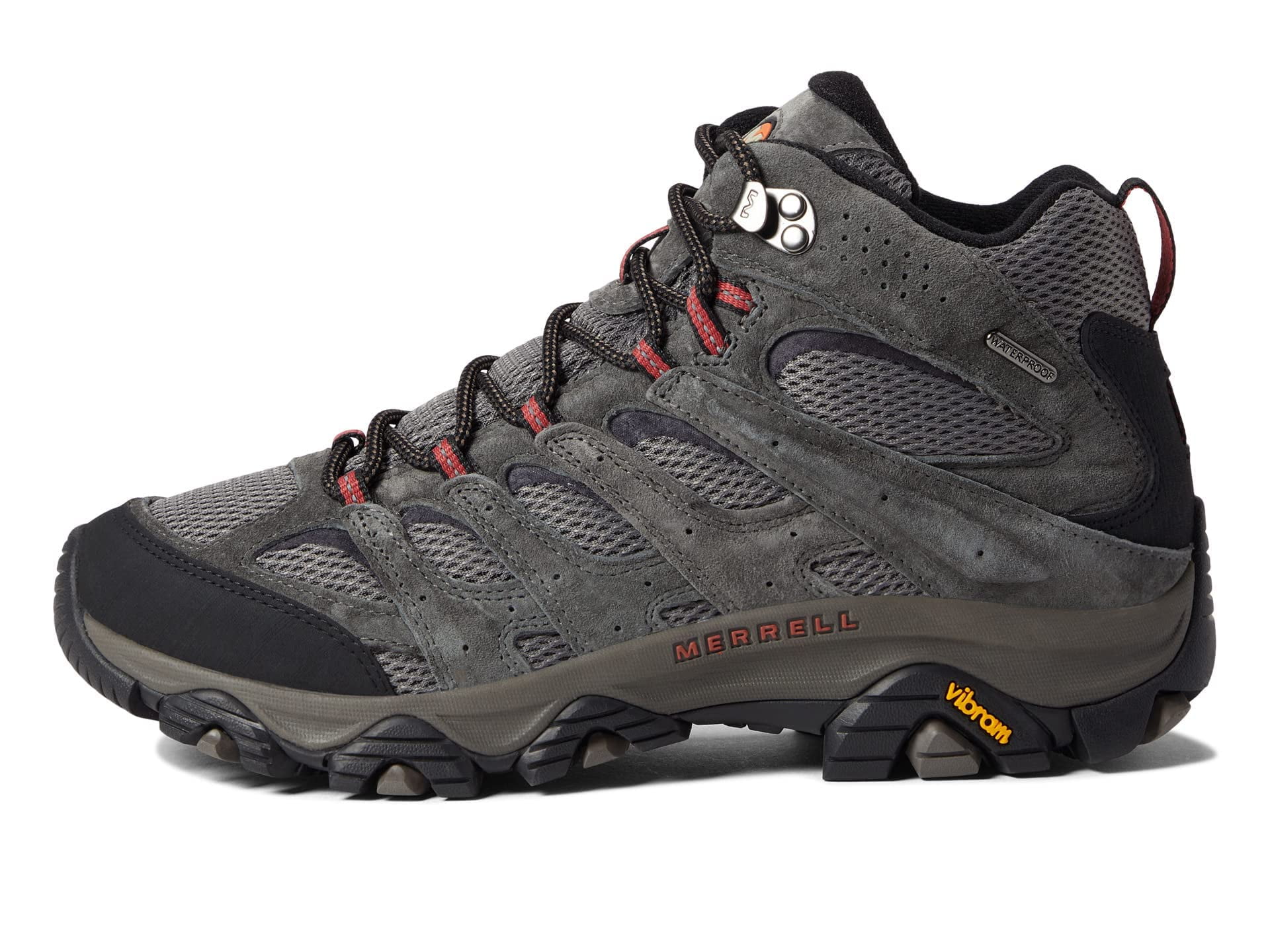 Merrell Moab Earth Mid Waterproof Mens Sz 9.5 Hiking Boots Shoes Z3 Merrell Men main image 3