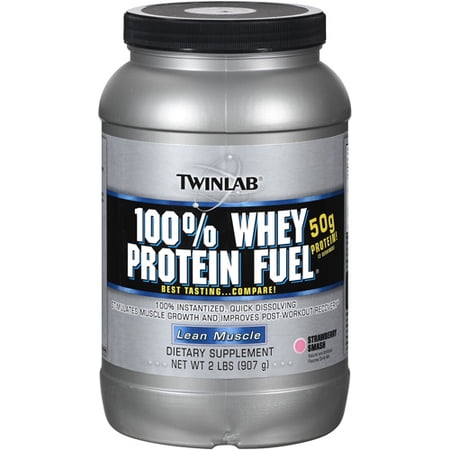 Twinlab 100% Whey Protein Fuel Straw 2 L