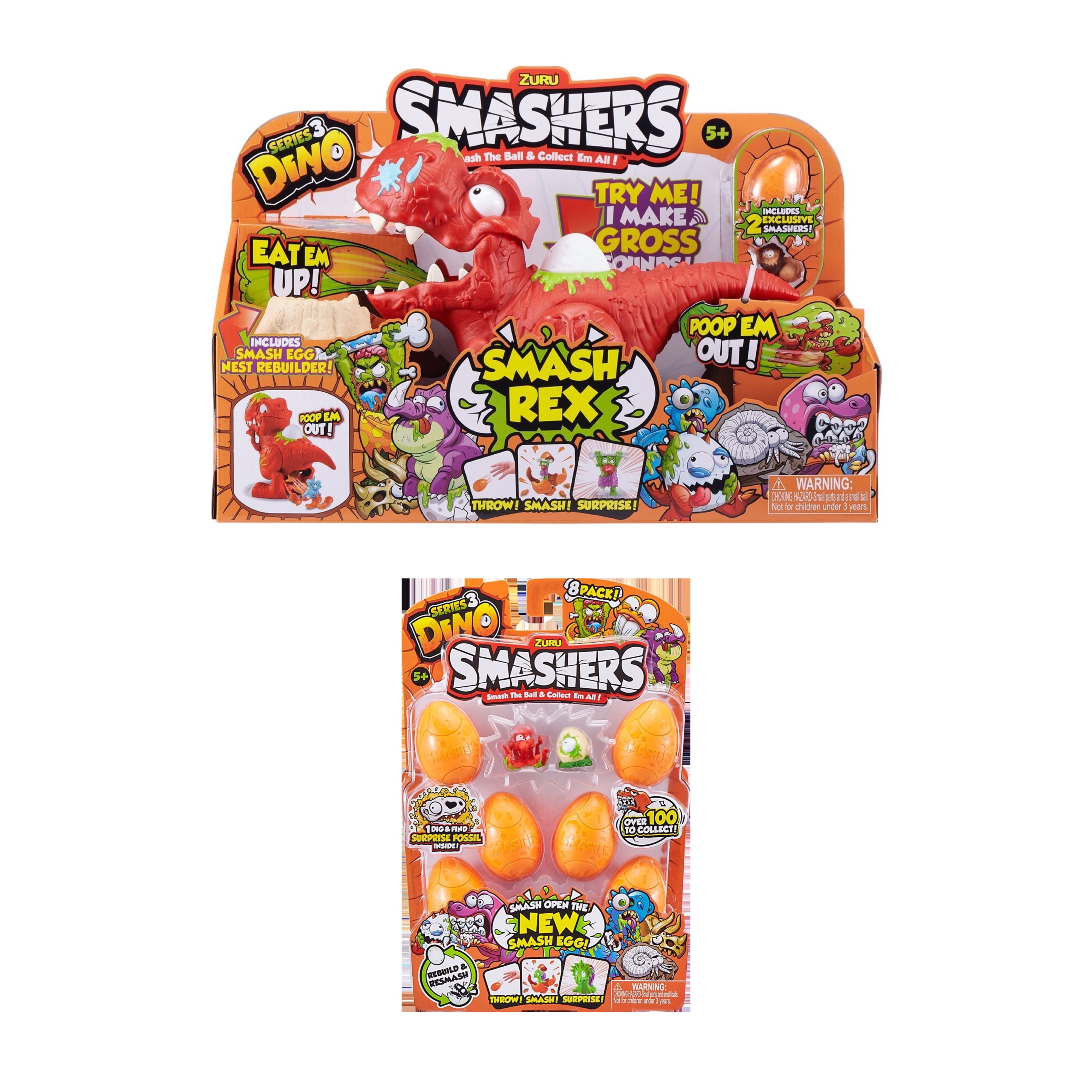 zuru dino smashers
