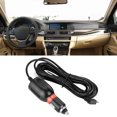 thumbnail image 1 of Car  Lighter Power Supply Adapter Cable, 12-24V 11.5ft Car Driving Recorder GPS Navigator  Lighter Charging Line Cable, 1 of 8