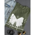 thumbnail image 3 of Butterfly Effect Rave Style T-Shirt Women -Image by Shutterstock, Female Small, 3 of 4