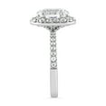 thumbnail image 3 of Oryn Jewel 2.2 Ct Oval Cut Diamond Bands - 14K White Gold Plated Bands - Halo Wedding Bands for Women - Multi-Stone Anniversary Bands - Gorgeous Anniversary Gift for Women, 3 of 3