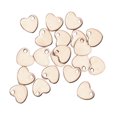thumbnail image 3 of 20 piezas DIY colgante en forma de corazón colgante de acero inoxidable con agujero accesorio para hacer joyas (oro rosa 6,5 x 7 mm), 3 of 5