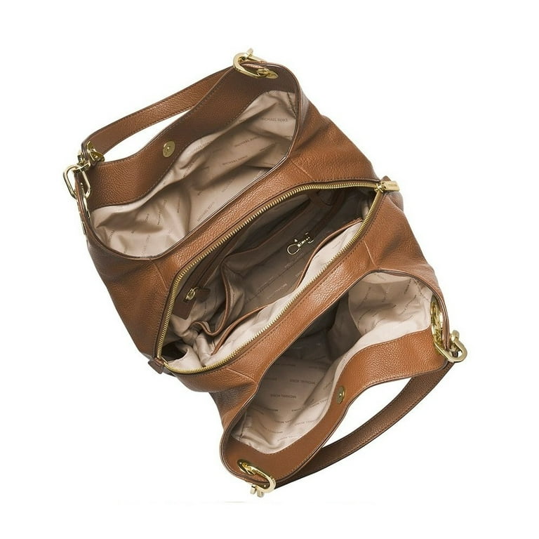 Fulton Leather Shoulder Bag- Acorn 