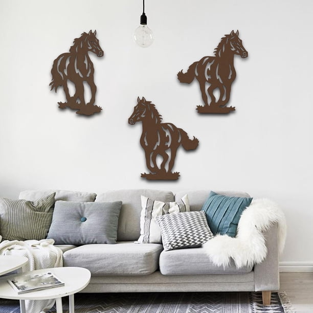 Estatua de caballo shamjiam decoración de pared de jardín juego ABC
