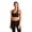 Black, variant on TriDri TD920 Ladies Medium Impact Sports Bra