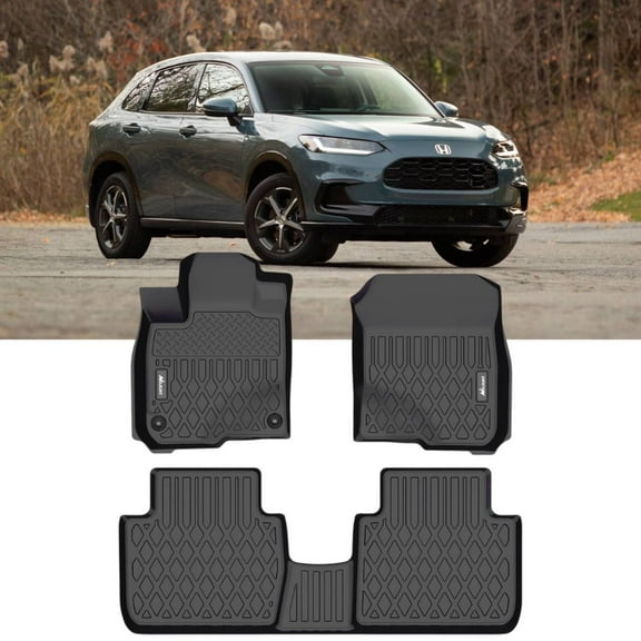 Nilight TPE Floor Mats for Honda HR-V (HRV) 2023 2024 2025,All Weather Custom Fit Heavy Duty Floor Liners