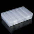 thumbnail image 2 of 100*30mm Transparent Rond Plastique Capsule Contenant Boîte de Rangement Étui, 2 of 8