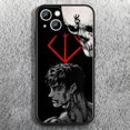 thumbnail image 3 of Berserk-funda suave de Anime para teléfono móvil Apple, carcasa negra para iPhone 15, 14, 13, 12, 11, XS, XR, X, 8, 7, 6, 6S Pro Max Plus Mini, 3 of 5