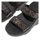 thumbnail image 4 of Sandalias FitFlop Lulu para Mujer en Negro con Brillo Talla 8, 4 of 7