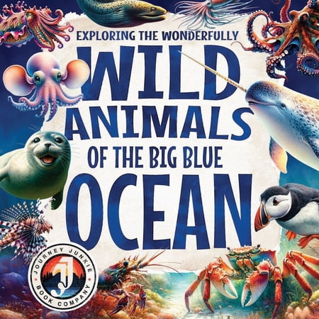 Exploring the Wonderfully Wild Exploring the Wonderfully Wild Animals of the Big Blue Ocean: Discover Beautifully Illustrated Marine Life, Fascinating , (Paperback)