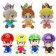thumbnail image 2 of estilos de juguetes de peluche de Mario Bros, princesa Peach, Daisy, Rosalina, Luigi, muñecas, figuras de anime, dibujos animados para bebés, juego clásico, regalo, 2 of 5