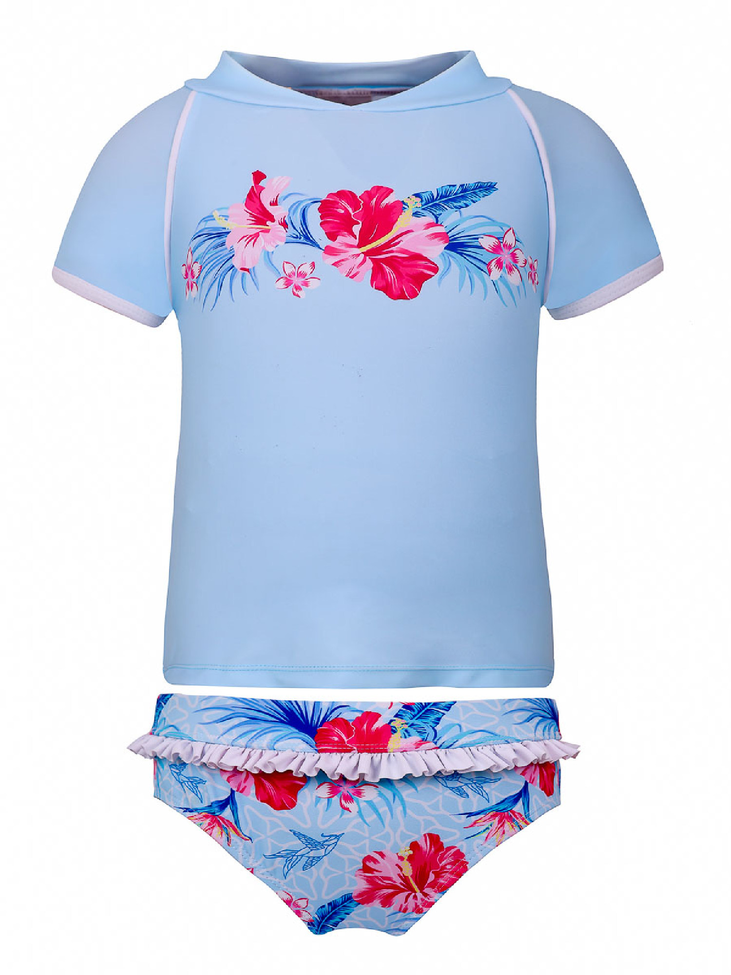 rash guard bikini set