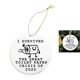 thumbnail image 5 of Adorno de Navidad con impresión de dos cara, Kit de ornamentos navideños con garantía personalizada, colgantes de árbol de Navidad con estilo 1, 5 of 6