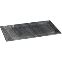 India Heritage Marble Tray Platter, Serving Board, Vanity Tray, Stone Handmade, Black