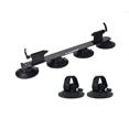 thumbnail image 1 of Graflsoa Dual Bike Roof Rack with Suction Cups for Cars - Lightweight Aluminum Alloy & Rubber Design, Black/Red Options, Easy Installation for 2 Bikes, 1 of 6
