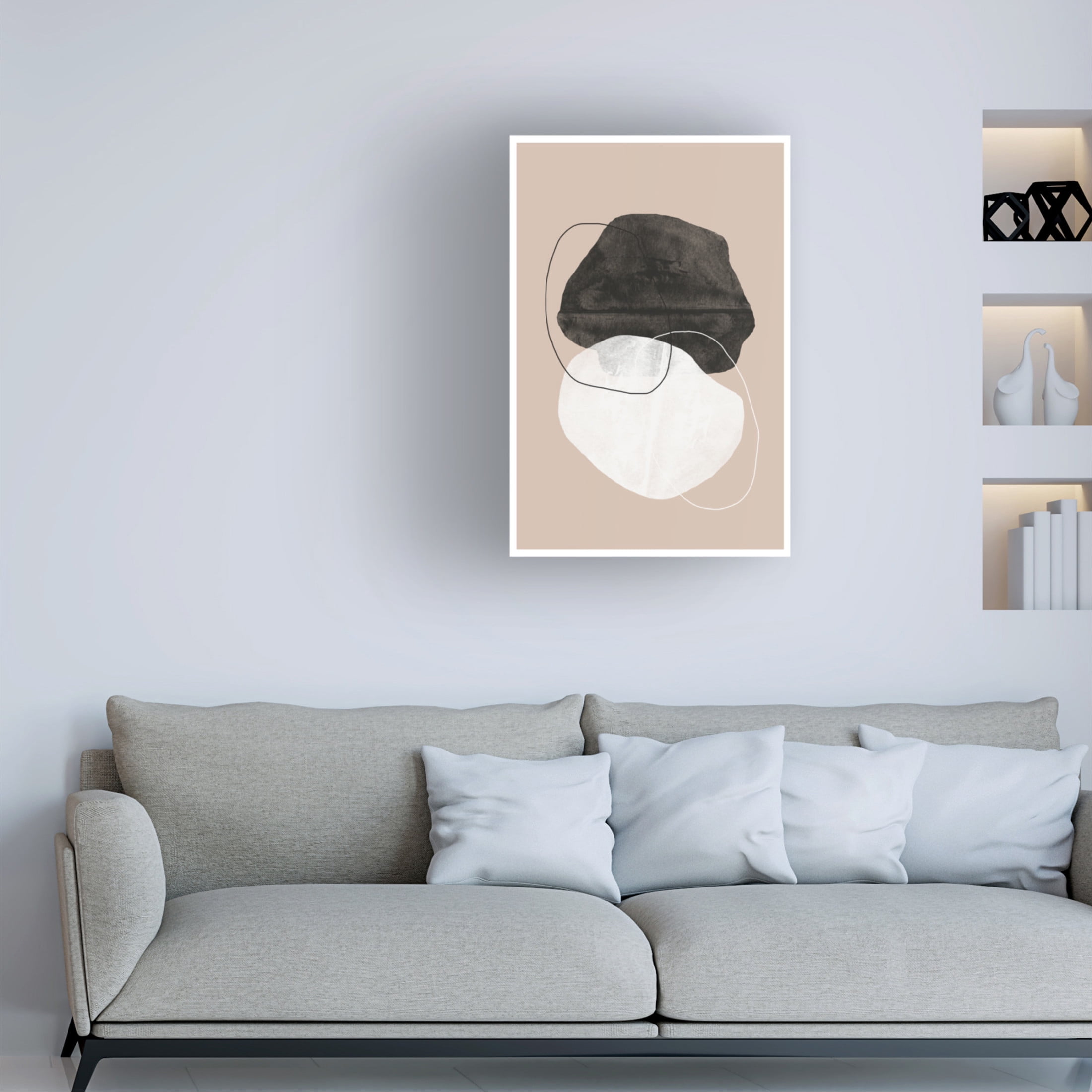 Trademark Fine Art THE MIUUS STUDIO Cosmic abstract Canvas Wall Art