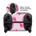 thumbnail image 4 of Lsque Breast Cancer Ribbons Awareness Printed Luggage Cover, Travel Luggage Protector,Scratch and Dirt Resistant, Fits 18-32 Inch Luggage - X-Large, 4 of 9