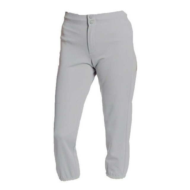 Pantalon en Double Tricot à Faible Hauteur d'Intensité, Jeune, Grand, Gris