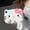 Air 1/5/9.7(2017/201, variant on Cute 3D Cat Shaped Silicone Tablet Case, Bow Accented Shockproof Protective Cover with Stand, Soft Anti-Slip Case for iPad