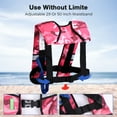 thumbnail image 5 of WARMOUNTS Automatic Inflatable Life Jacket w/ 2 Reflectors & Whistle, Adult PFD Survival Buoyancy Vest for Boating Fishing Sailing Kayaking for Men Women Max Waist Size: 50'', 5 of 7