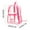 Red, variant on potrochi Clear Backpack Heavy Duty, Clear Backpack, Clear Backpack Heavy Duty with Padded Straps, Transparent Backpack Large Clear Book Bag, Transparent Student Backpack for College Work