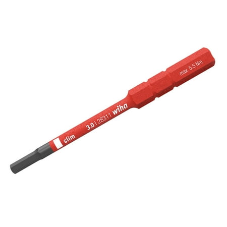 UPC: 0084705283388 | Wiha Insulated Slimline Blade Hex 6.0Mm