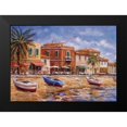 thumbnail image 2 of Surridge, Malcolm 14x11 Black Modern Framed Museum Art Print Titled - Beachside Cafes, 2 of 5
