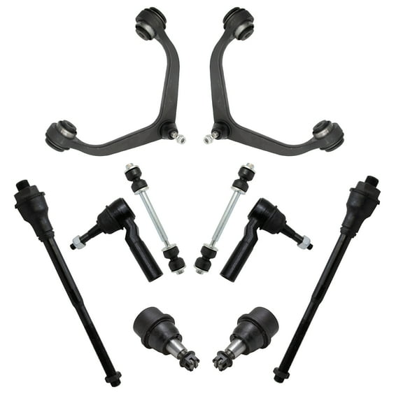 Front Upper Control Arm Ball Joints Sway Links & Tie Rods Kit for GM Truck PSA69591