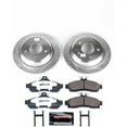 thumbnail image 3 of PowerStop Rear Z26 Street Warrior Carbon-Fiber Ceramic Brake Pad and Drilled and Slotted Rotor Kit Fits: CHEVROLET Select Models K5064-26, 3 of 9