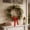 Green, variant on Fmbmuo Christmas Decor Wreath Decoration Artificial Bow Pine Branches and Berries Door Hanging Wall Ornament 45cm Ornaments,Green