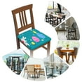 thumbnail image 7 of Bingfone bunny holding flower Restaurant Chair Seat Covers,Removable Washable Chair Covers Protects-Six Piece, 7 of 7