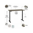 thumbnail image 2 of Move 60 Series 60W Adjustable Standing Desk in Modern Hickory - Engineered Wood, 2 of 2