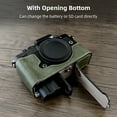 thumbnail image 3 of Portable Camera Protective Case Retro Style Camera Case Carry Bag Opening Bottom Design with Shoulder Strap Replacement for Nikon Zf/ Z f Camera, 3 of 7